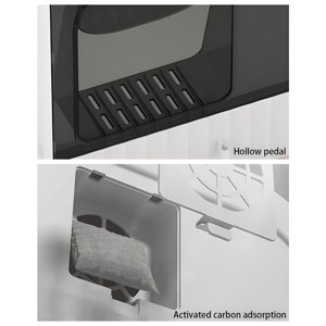 Tucker Murphy Pet™ Cat Litter Box Fully Enclosed Extra Large Cat Toilet